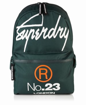 Superdry International Montana Férfi Hátizsák Zöld | NSKGV9480